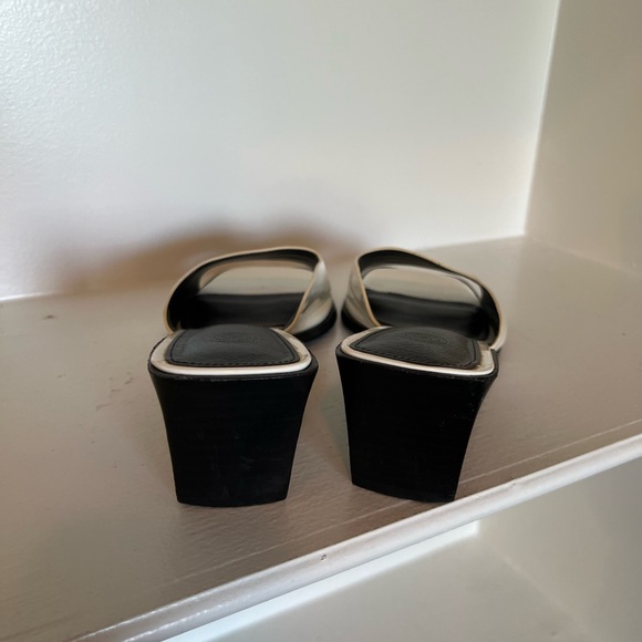 UO White Square Toe Kitten Heel 10US Womens - Picture 3 of 7